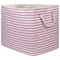 DII® Medium Pinstripe Rectangle Woven Paper Storage Bin